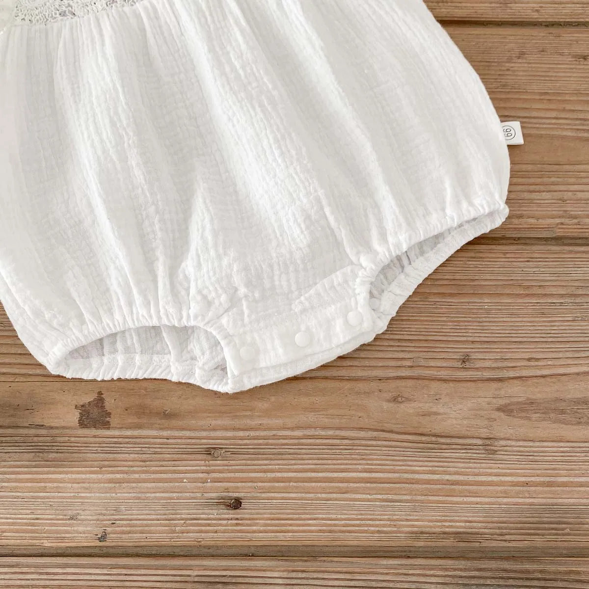 Summer Lace Romper (White)