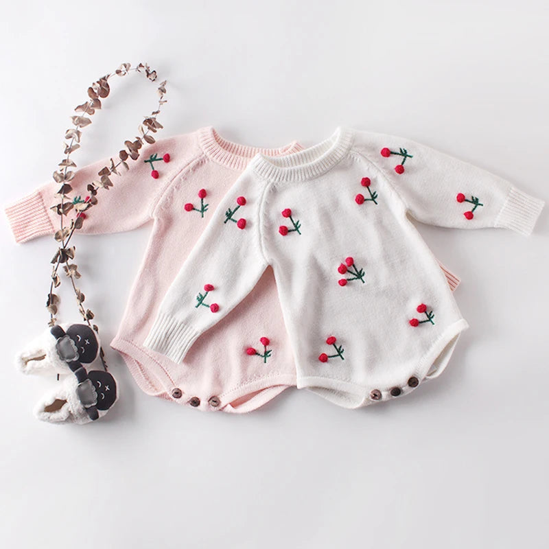 Cherry Jumpsuit Sweater