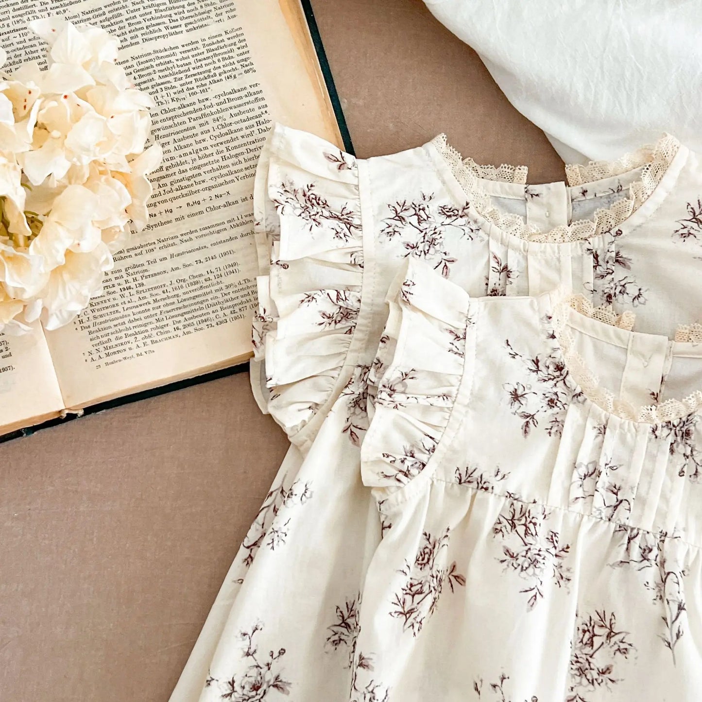 Short Sleeved Floral Jumper