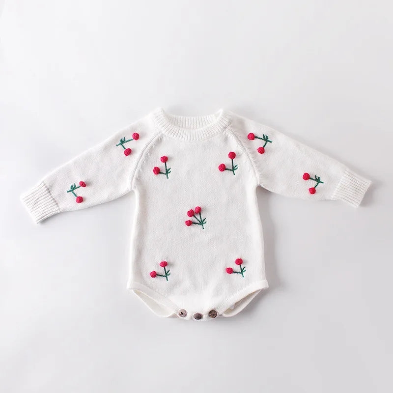 Cherry Jumpsuit Sweater