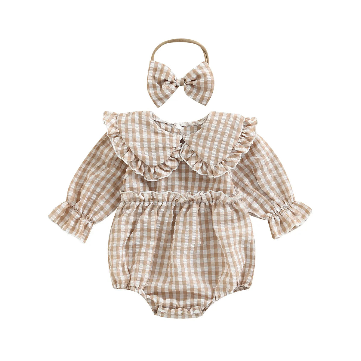 Tartan Darling Romper