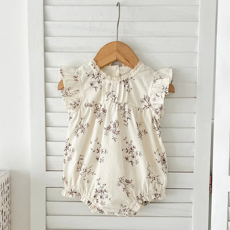 Short Sleeved Floral Jumper