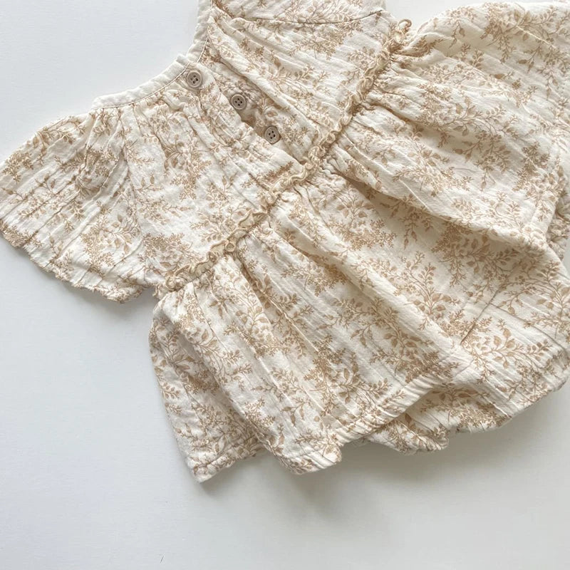 Floral Baby Romper