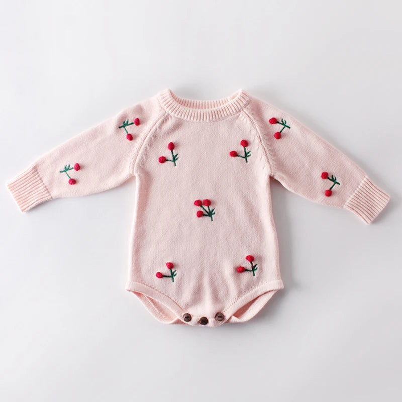 Cherry Jumpsuit Sweater