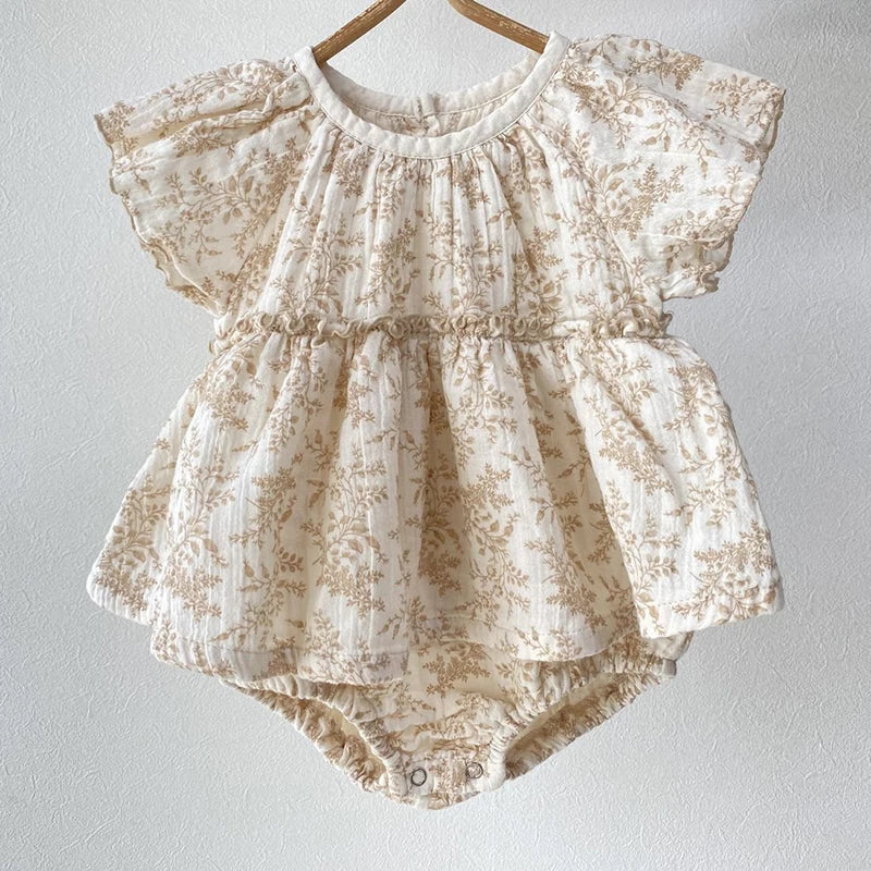 Floral Baby Romper