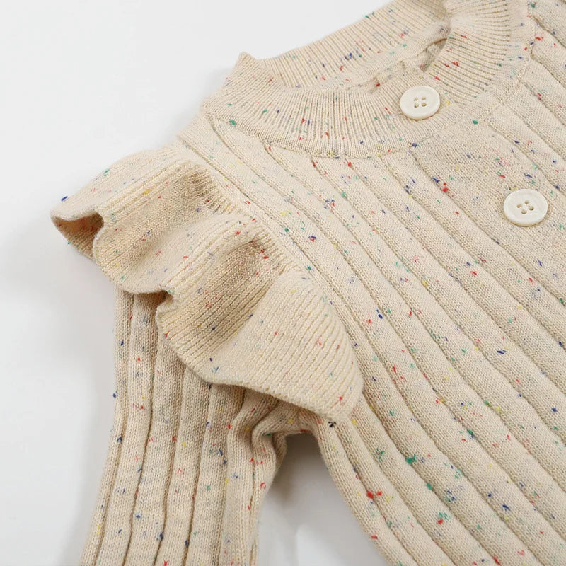 Long Sleeved Soft Knit Romper