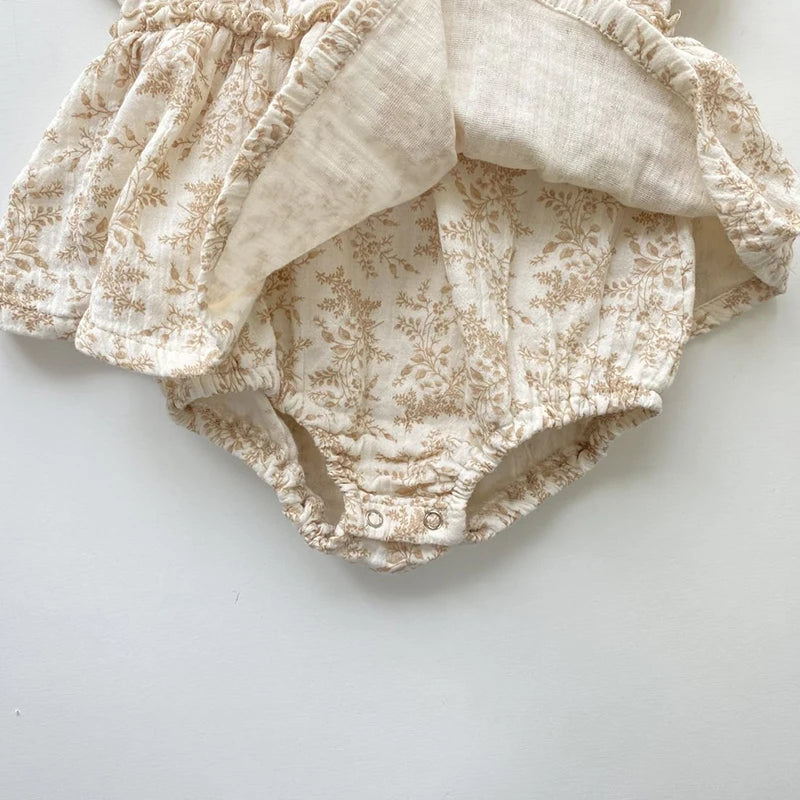 Floral Baby Romper