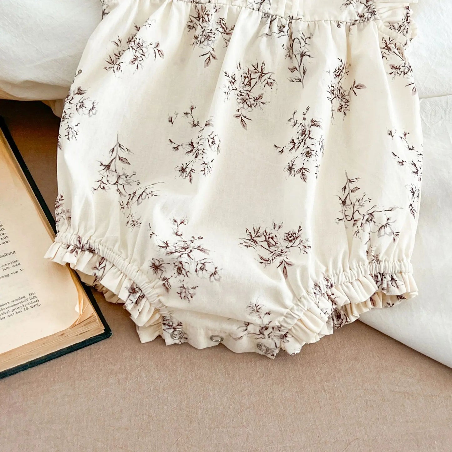 Short Sleeved Floral Jumper