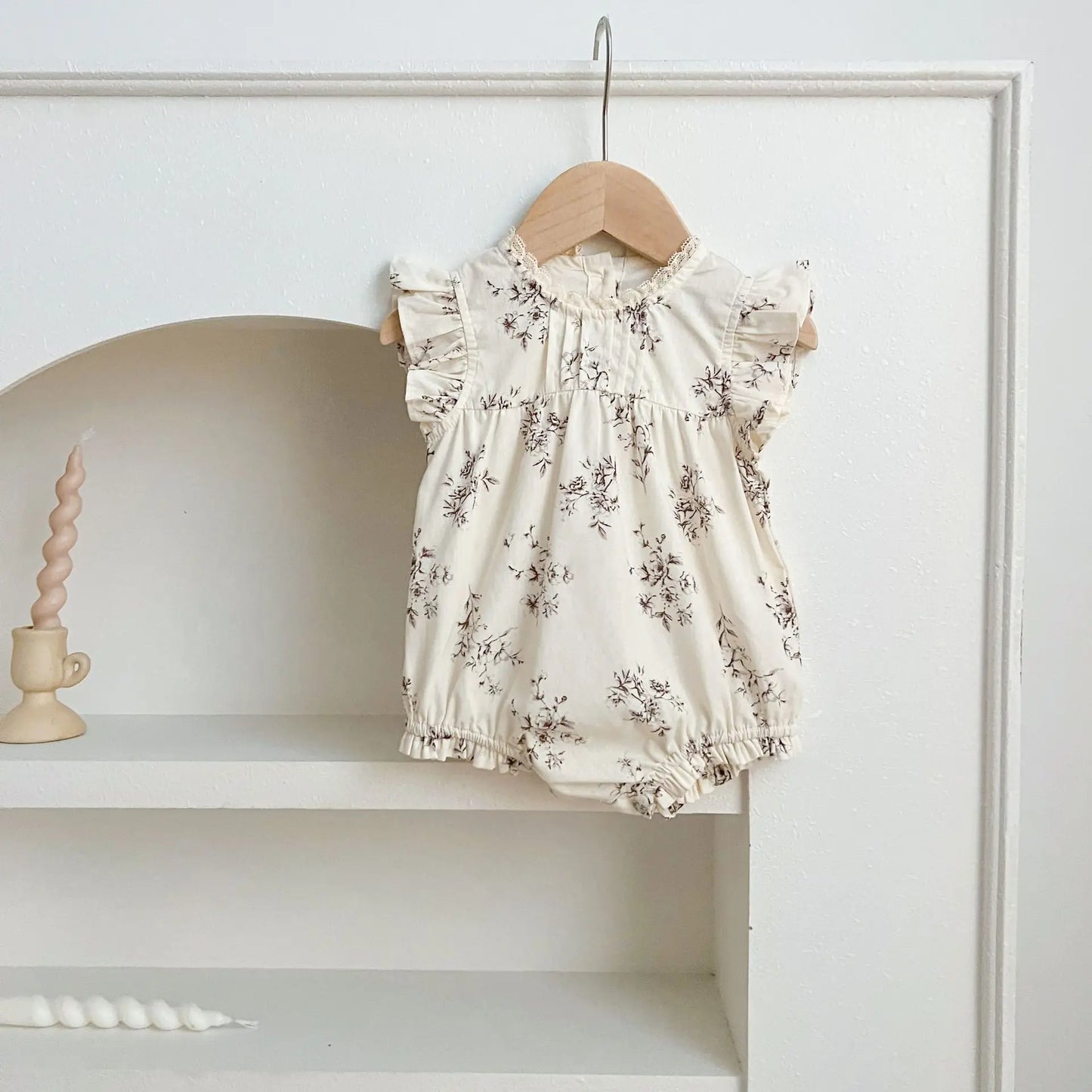 Short Sleeved Floral Jumper