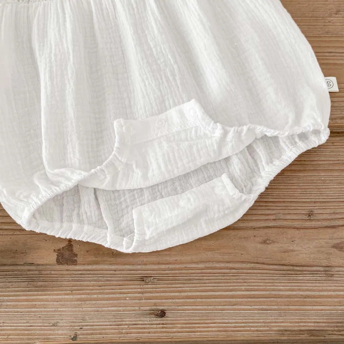 Summer Lace Romper (White)