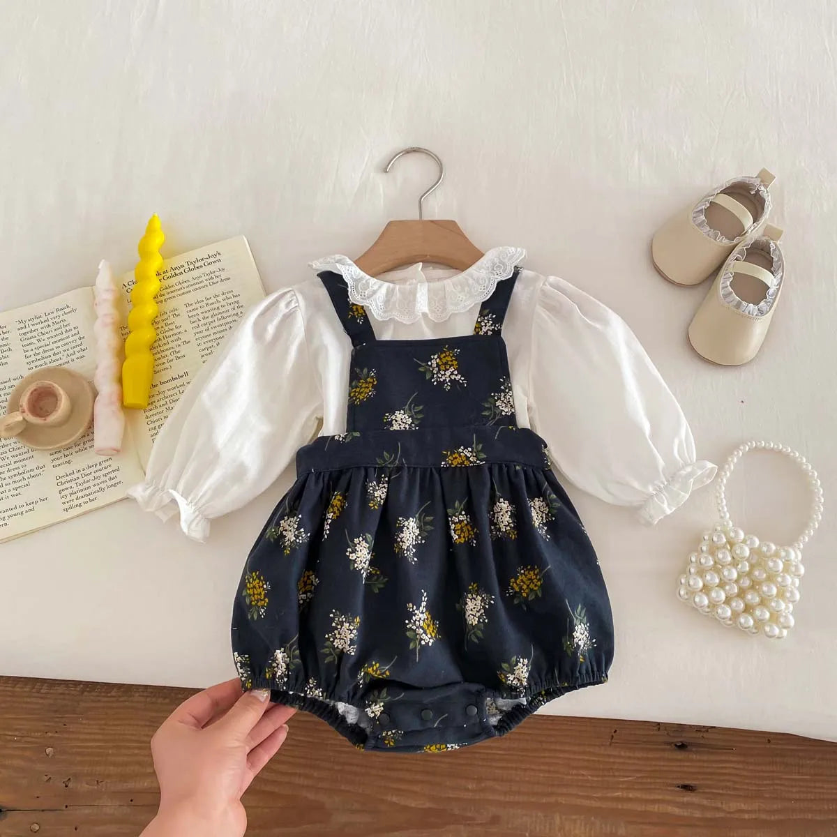 Marigold Pinafore Set