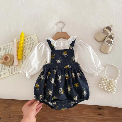 Marigold Pinafore Set
