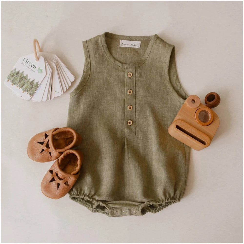 Linen Romper