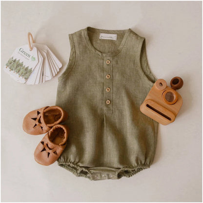 Linen Romper