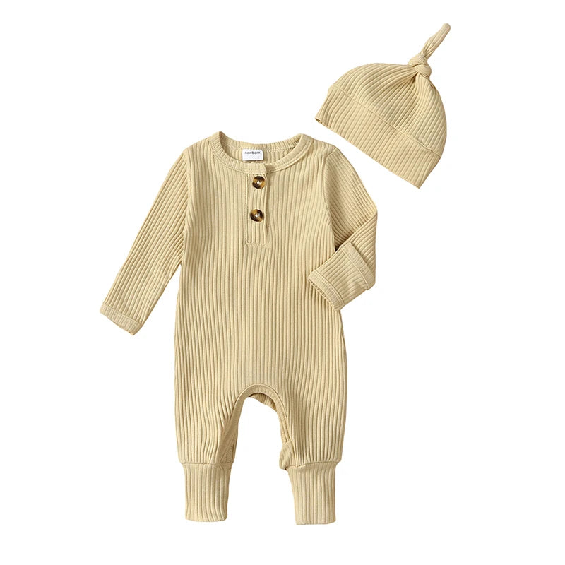 Harvest Ribbed Romper