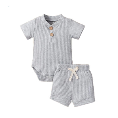 Anchor & Ash Romper Set