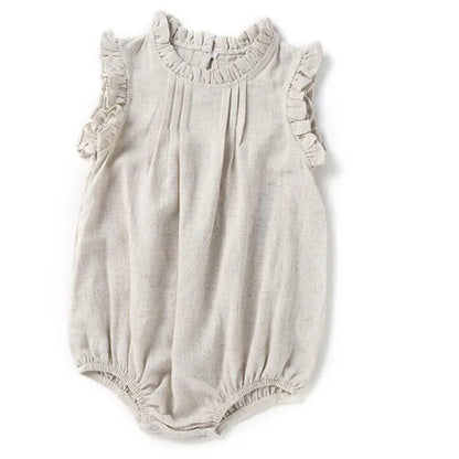Vintage Ruffled Romper