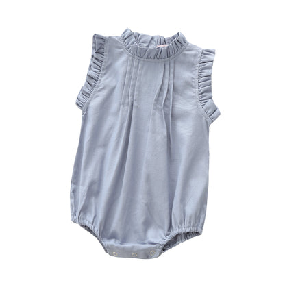 Vintage Ruffled Romper