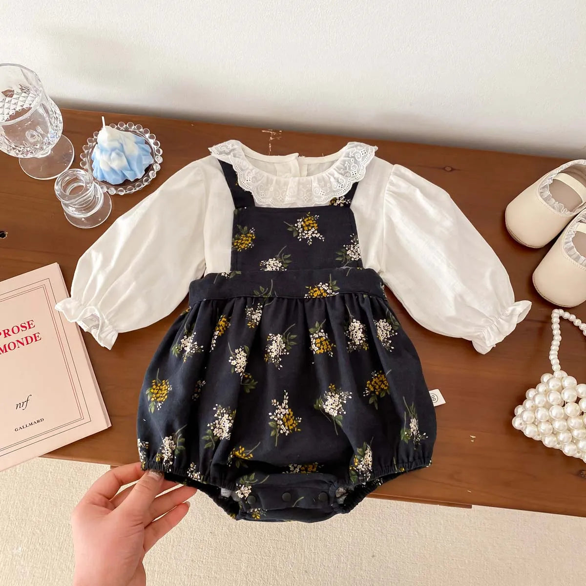 Marigold Pinafore Set