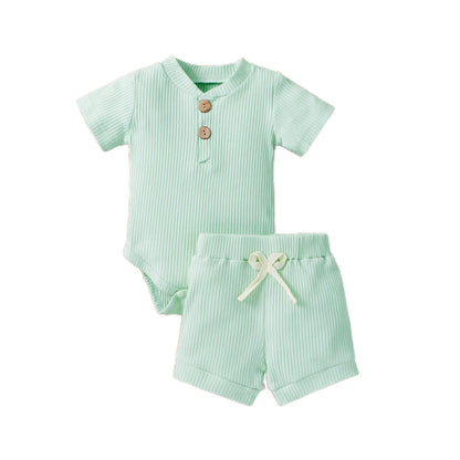 Anchor & Ash Romper Set