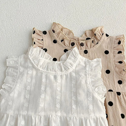 Polka Twirl Romper