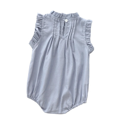 Vintage Ruffled Romper