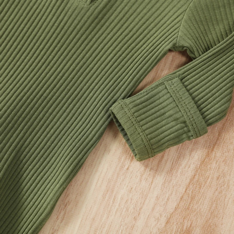 Harvest Ribbed Romper