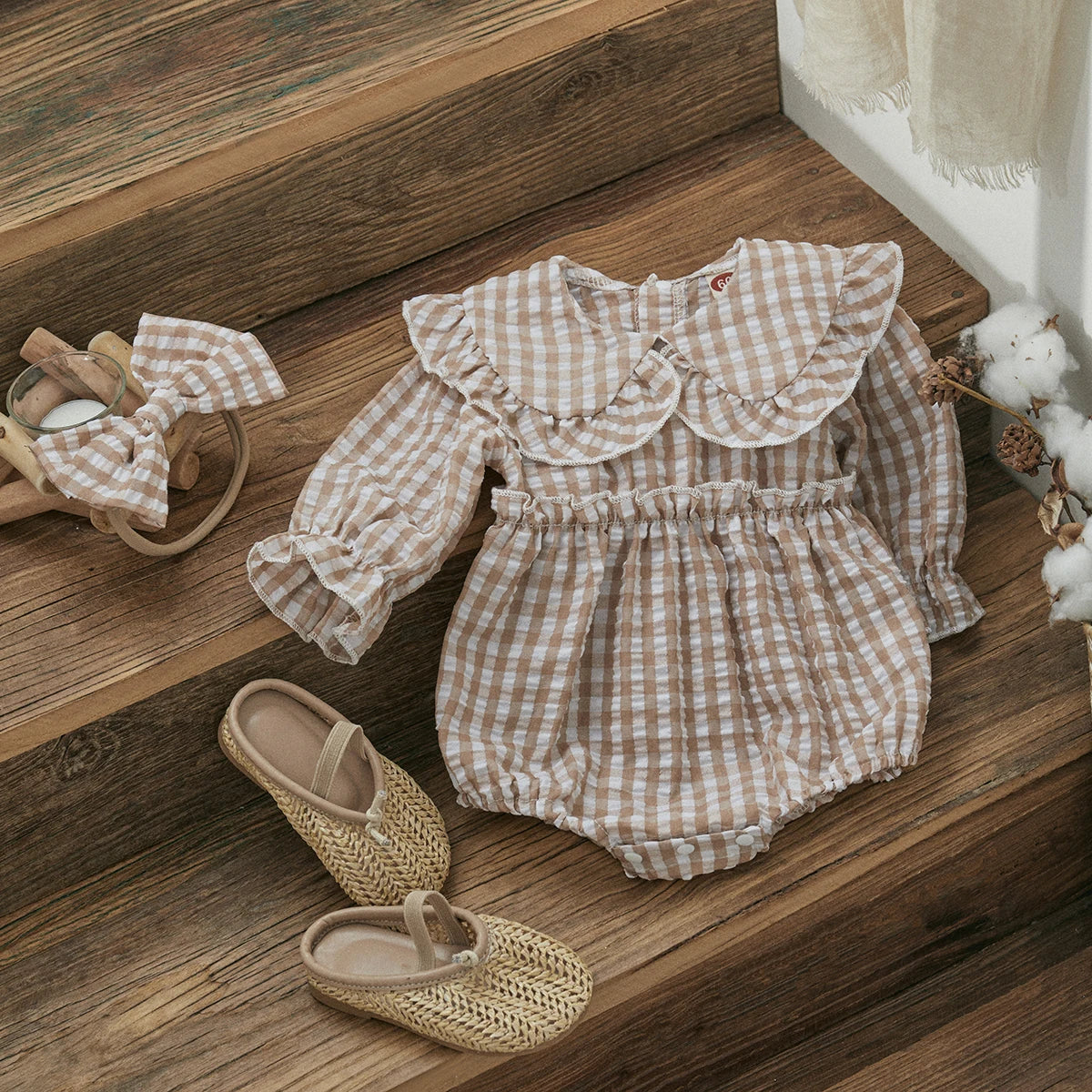 Tartan Darling Romper