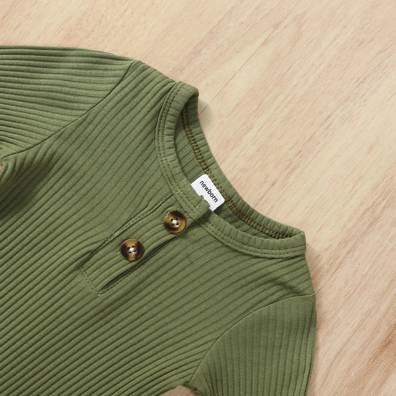 Harvest Ribbed Romper