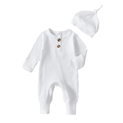 Harvest Ribbed Romper