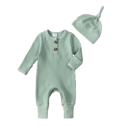 Harvest Ribbed Romper