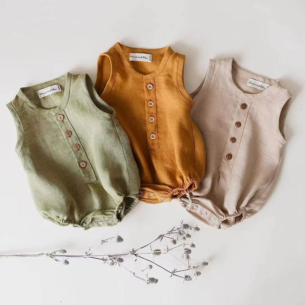 Linen Romper