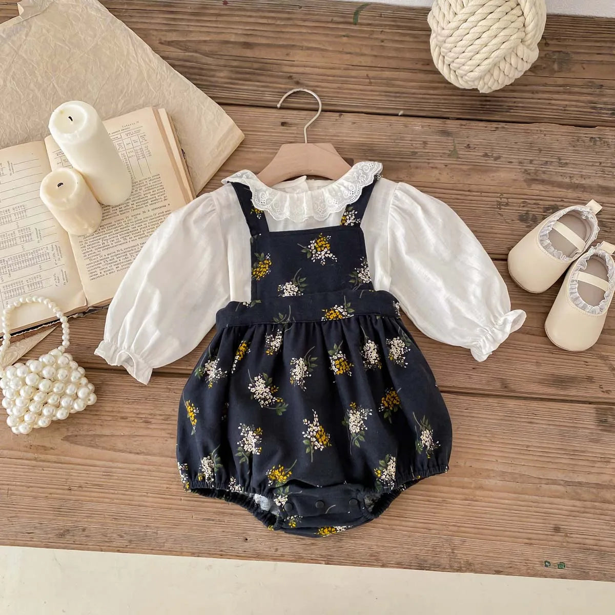 Marigold Pinafore Set