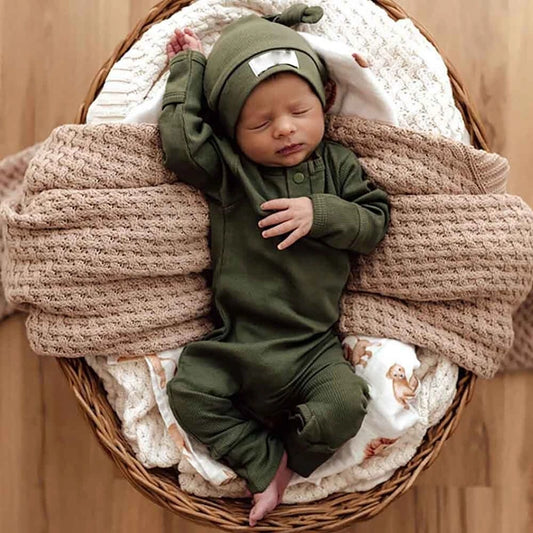 Harvest Ribbed Romper