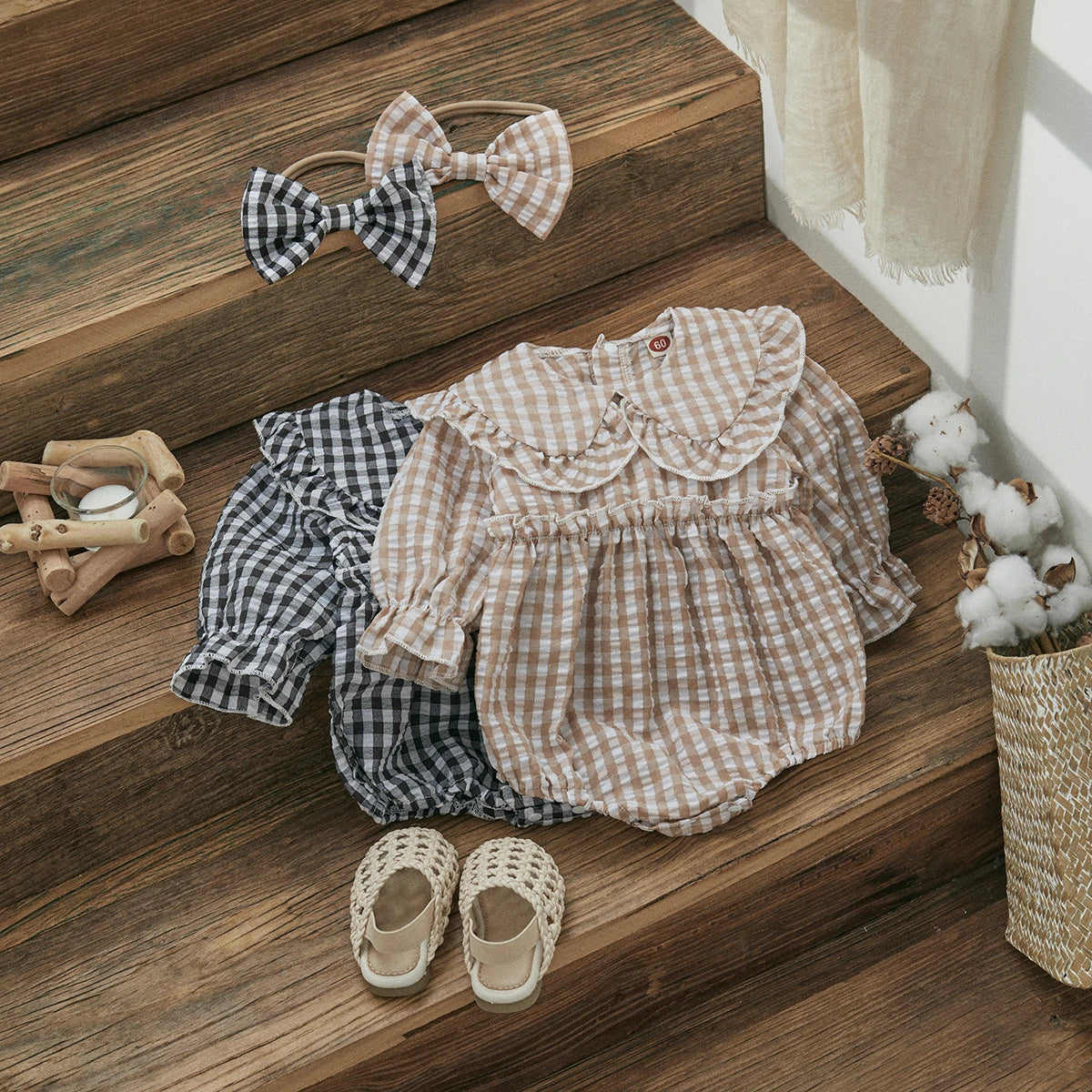 Tartan Darling Romper