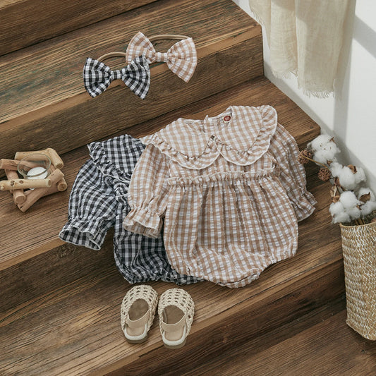 Tartan Darling Romper