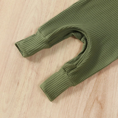 Harvest Ribbed Romper