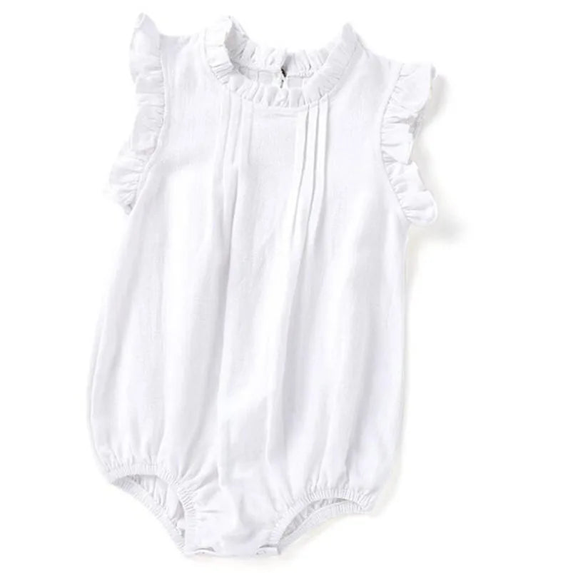 Vintage Ruffled Romper