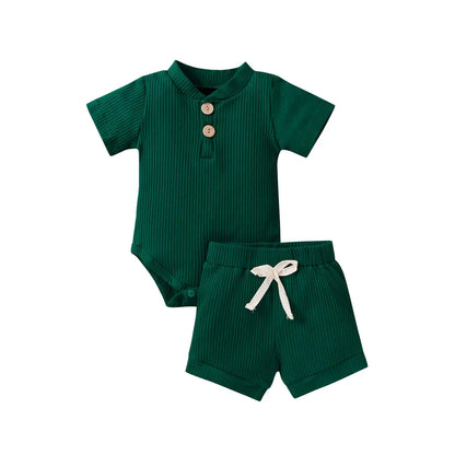 Anchor & Ash Romper Set