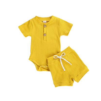 Anchor & Ash Romper Set