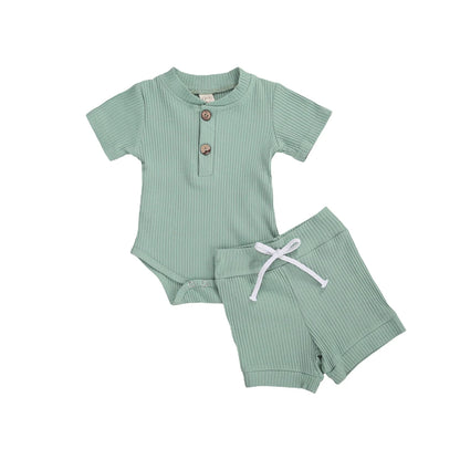 Anchor & Ash Romper Set