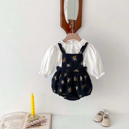 Marigold Pinafore Set